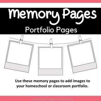 Portfolio Memory Pages