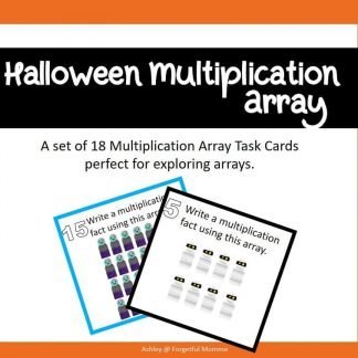 Multiplication - Array - Halloween