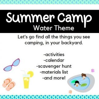 Backyard Summer Camp: Water Theme